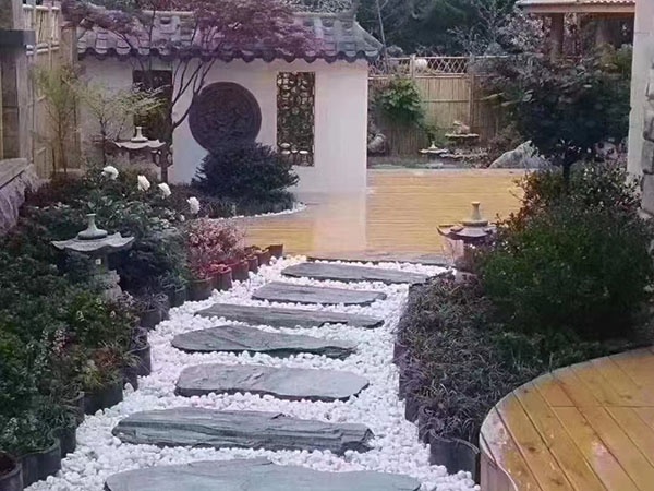 青石板踏步石